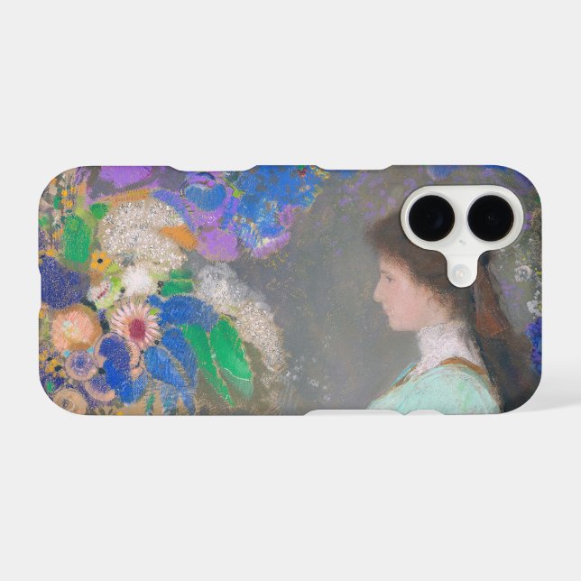 Portrait of Violette Heymann, Redon Case-Mate iPhone Case (Back (Horizontal))