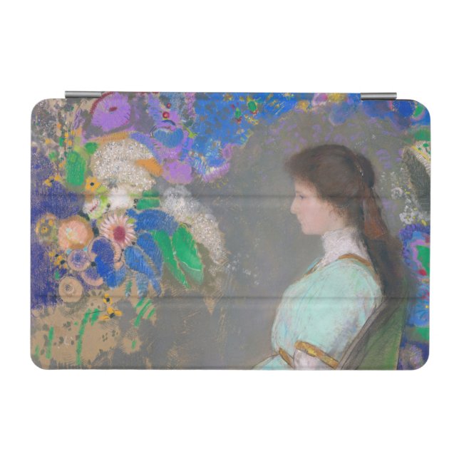 Portrait of Violette Heymann, Redon iPad Mini Cover (Horizontal)