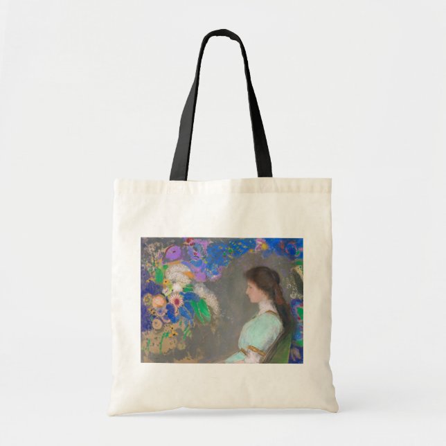 Portrait of Violette Heymann, Redon Tote Bag (Front)