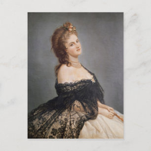Portrait of Virginia Oldoini Postcard