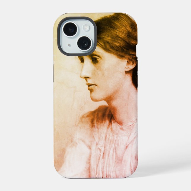 Portrait of Virginia Woolf, 1902 Iphone Case (Back)