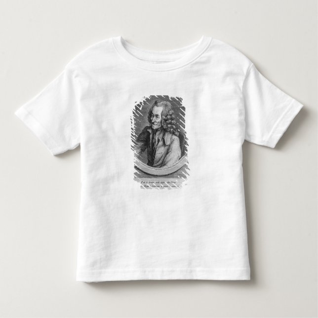 Portrait of Voltaire, from a drawing Toddler T-shirt (Front)