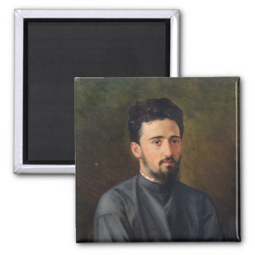 Portrait of Vsevolod M Garshin 1878 Magnet