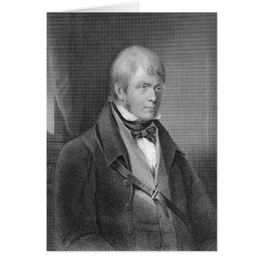 Portrait of Walter Scott Cards (Front)