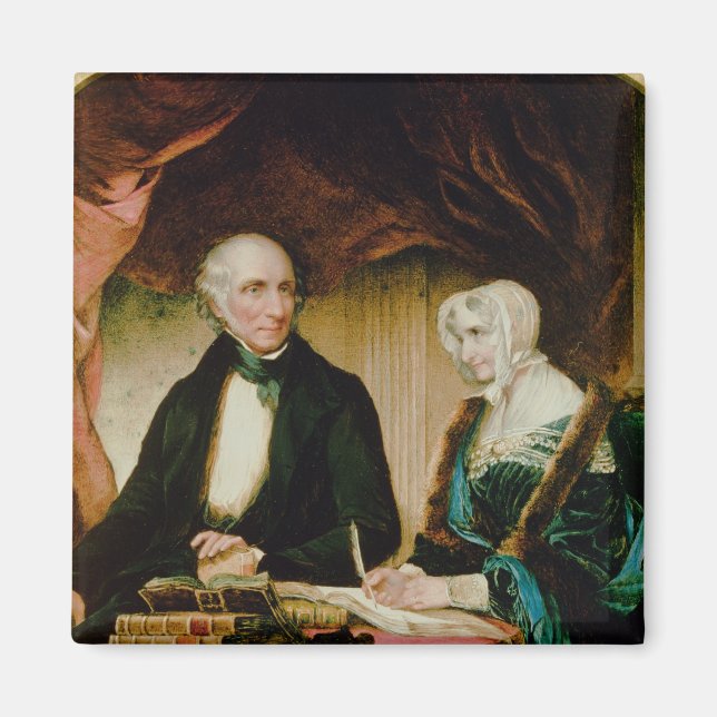 Portrait of William and Mary Wordsworth, 1839 Magnet (Front)