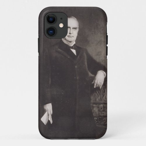 Portrait of William McKinley litho iPhone 11 Case