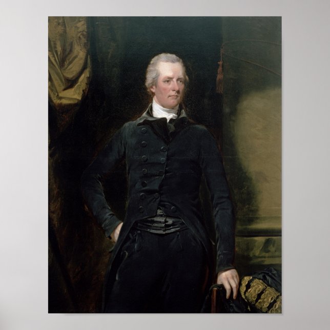 Portrait of William Pitt the Younger Poster (Front)