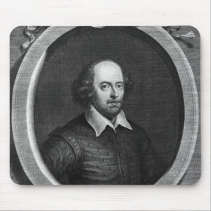 Portrait of William Shakespeare 1719 Mouse Pad