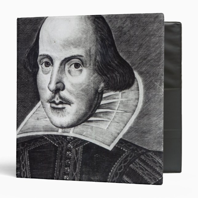 Portrait of William Shakespeare Binder (Front/Inside)