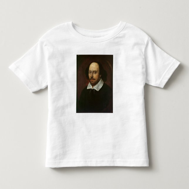 Portrait of William Shakespeare  c.1610 Toddler T-shirt (Front)