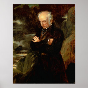 Portrait of William Wordsworth 1842 Poster