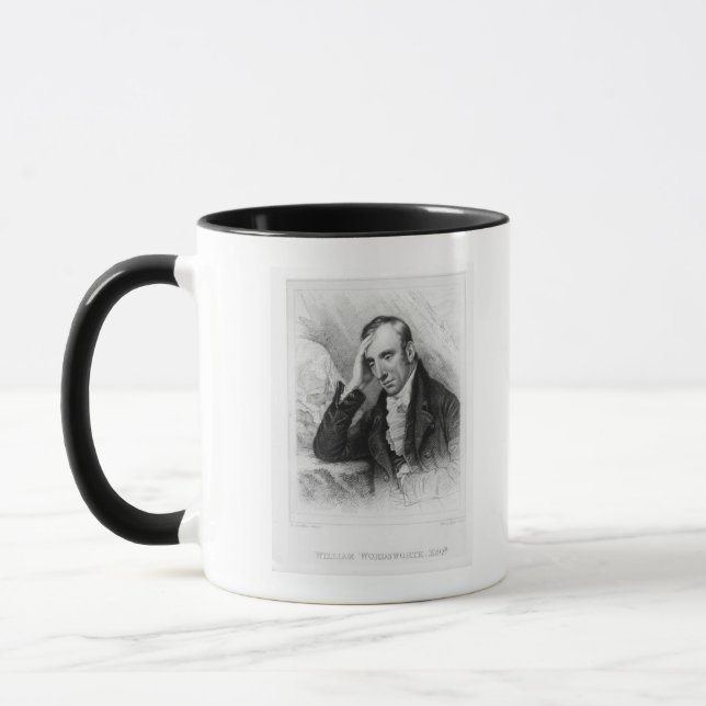 Portrait of William Wordsworth Mug (Left)