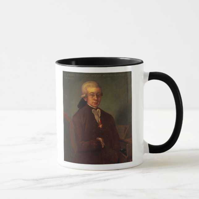 Portrait of Wolfgang Amadeus Mozart 2 Mug (Right)