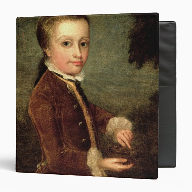 Portrait of Wolfgang Amadeus Mozart  aged Binder (Front/Inside)