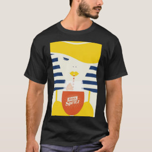 portrait of woman and aperol spritz T-Shirt