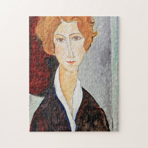 Portrait of Woman, Modigliani Jigsaw Puzzle