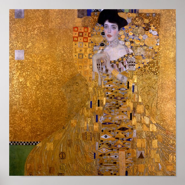 Portrait of Woman painting by Gustav Klimt  Poster (Front)