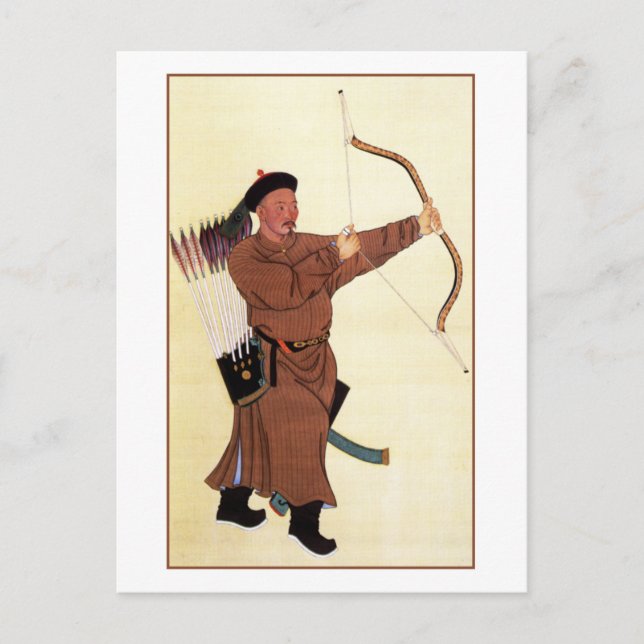 Portrait of Wu Fu Postcard (Front)