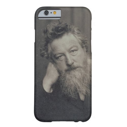 Portrait photograph of William Morris 1834_96 by Barely There iPhone 6 Case