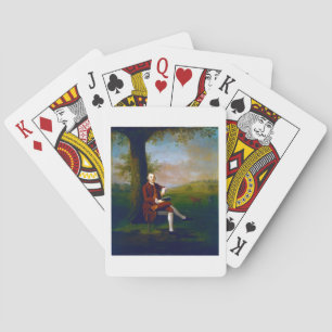 Portrait possibly of John Trevor, 3rd Baron Trevor Poker Cards