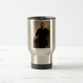 Portrait President Theodore Roosevelt J.S. Sargent Travel Mug