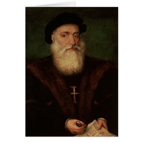 Portrait presumed to be of Vasco da Gama  c1524