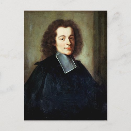 Portrait presumed to be Voltaire  as a young man Postcard