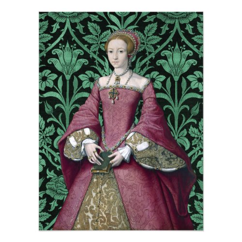 Portrait Princess Elizabeth Tudor Queen  Photo Print
