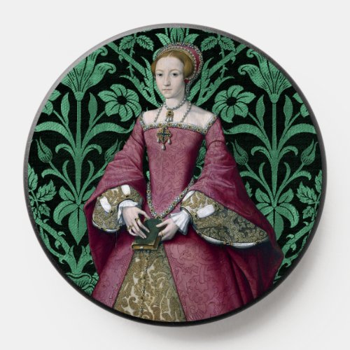 Portrait Princess Elizabeth Tudor Queen  PopSocket