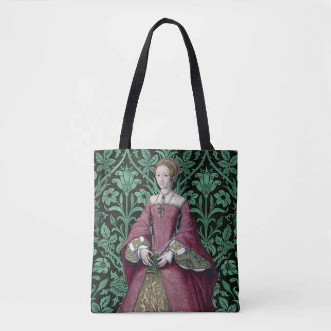 Portrait Princess Elizabeth Tudor, Queen  Tote Bag (Front)