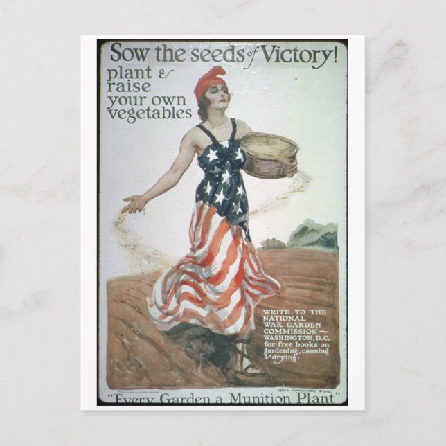 Portrait_Propaganda poster Postcard (Front)