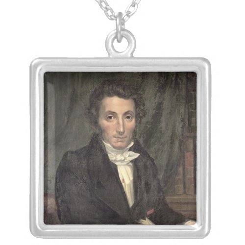 Portrait Rene of Caillie Silver Plated Necklace