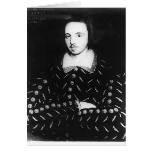 Portrait said to be Christopher Marlowe