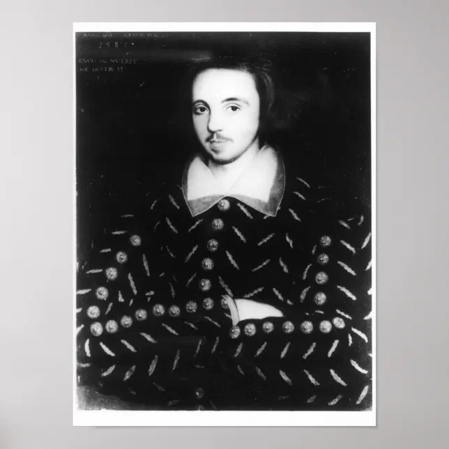 portrait-said-to-be-christopher-marlowe-poster-zazzle