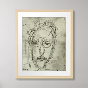 Portrait Schaeffer   Albert Müller Framed Art