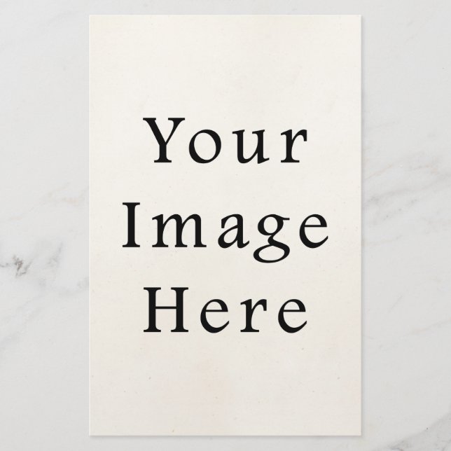 Portrait Stationery Paper Personalized Letterhead (Front)