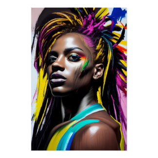 Portrait surreal poster