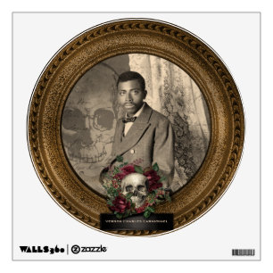 Portrait Wall Decal   African-American Gentleman