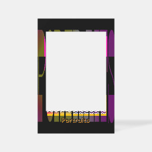 Portraits Logo Selfie Board Frame