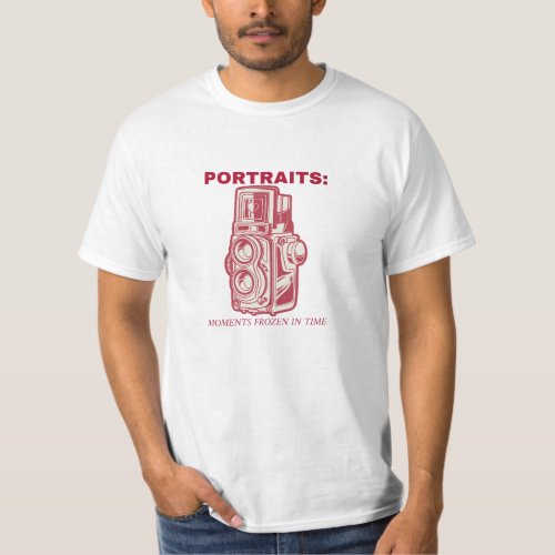 Portraits Moments Frozen In Time T_Shirt