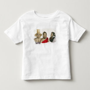 Portraits of chiefs of the Sandwich Islands, from Toddler T-shirt