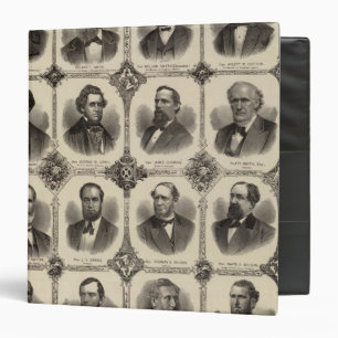 Portraits of EG Potter, Delano T Smith 3 Ring Binder