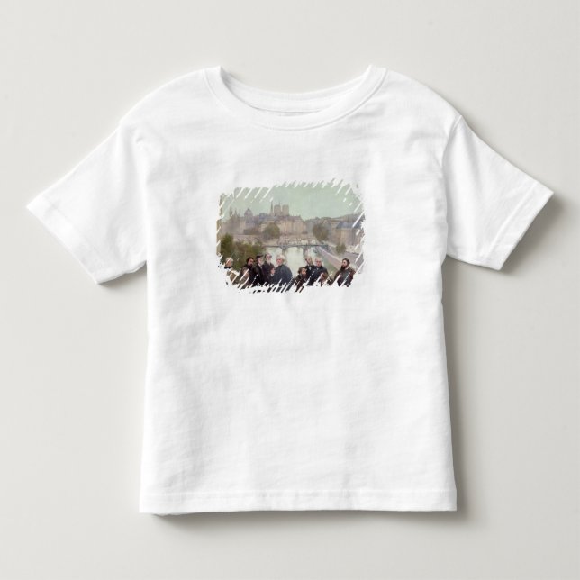 Portraits of French artists and authors Toddler T-shirt (Front)