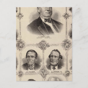 Portraits of Illinois Thirteen Postcard