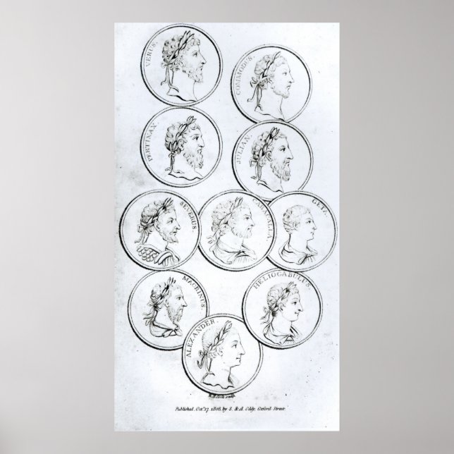 Portraits of Roman Emperors Poster (Front)