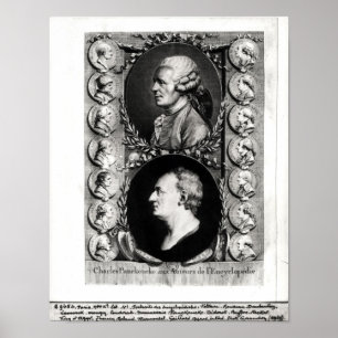 Portraits of the Encyclopaedists Jean Poster