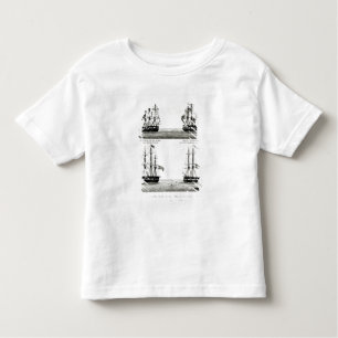 Portraits of the vessels on the Polar Expedition Toddler T-shirt