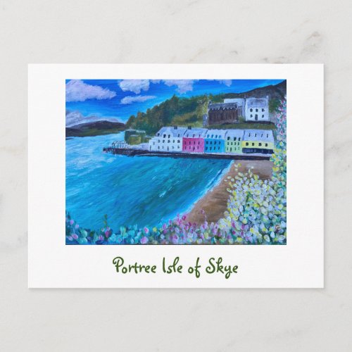 Portree Isle of Skye  Postcard