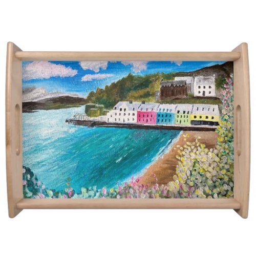 Portree Isle of Skye Scotland  Serving Tray