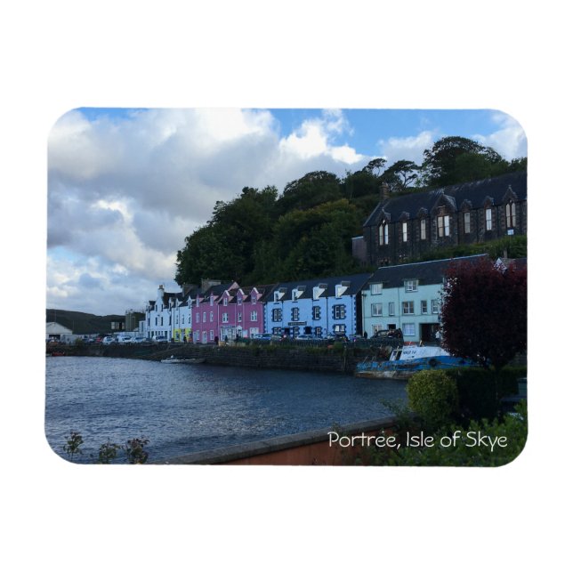 Portree Skye Magnet (Horizontal)